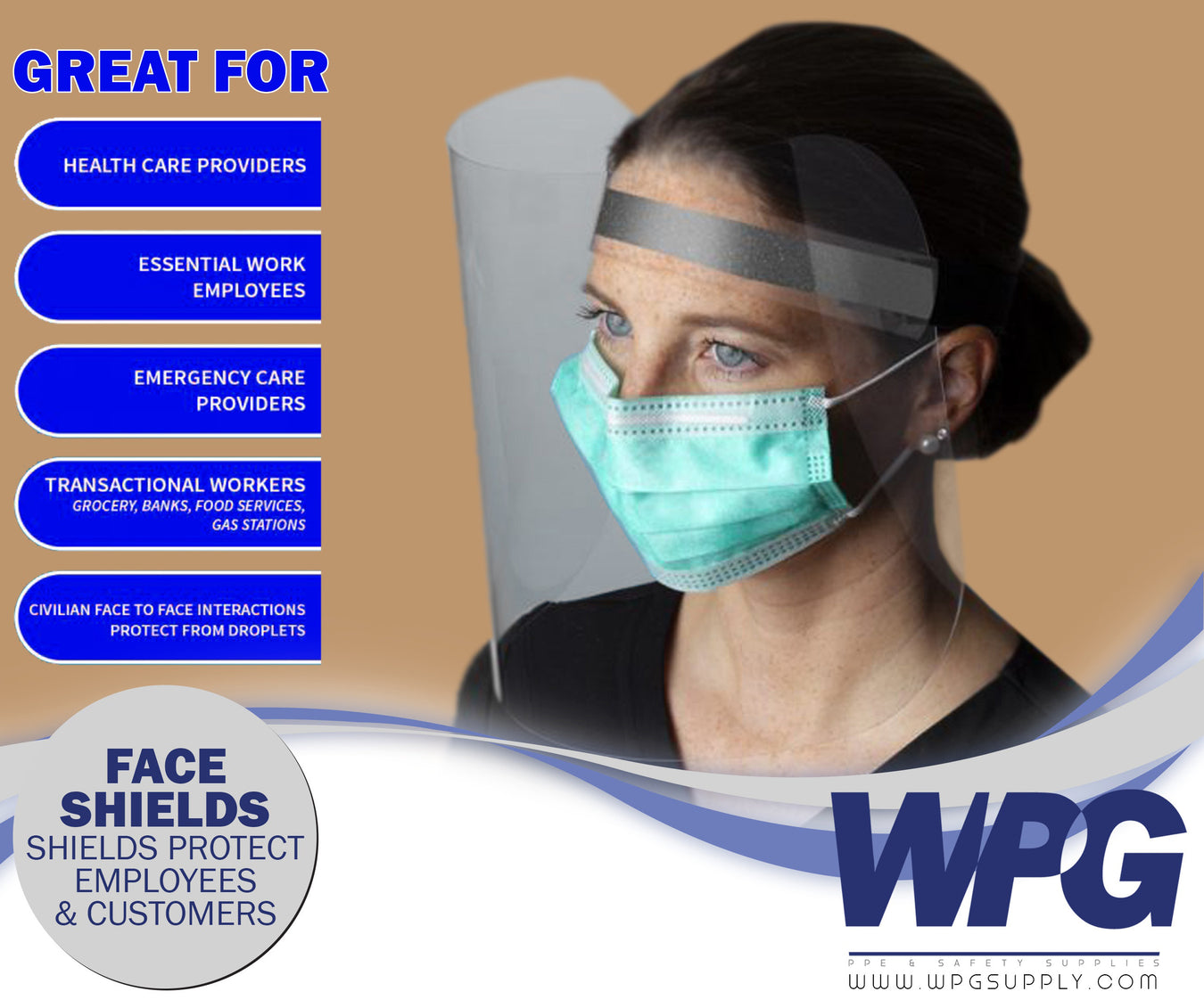 PPE Safety Equipment/Face Shields