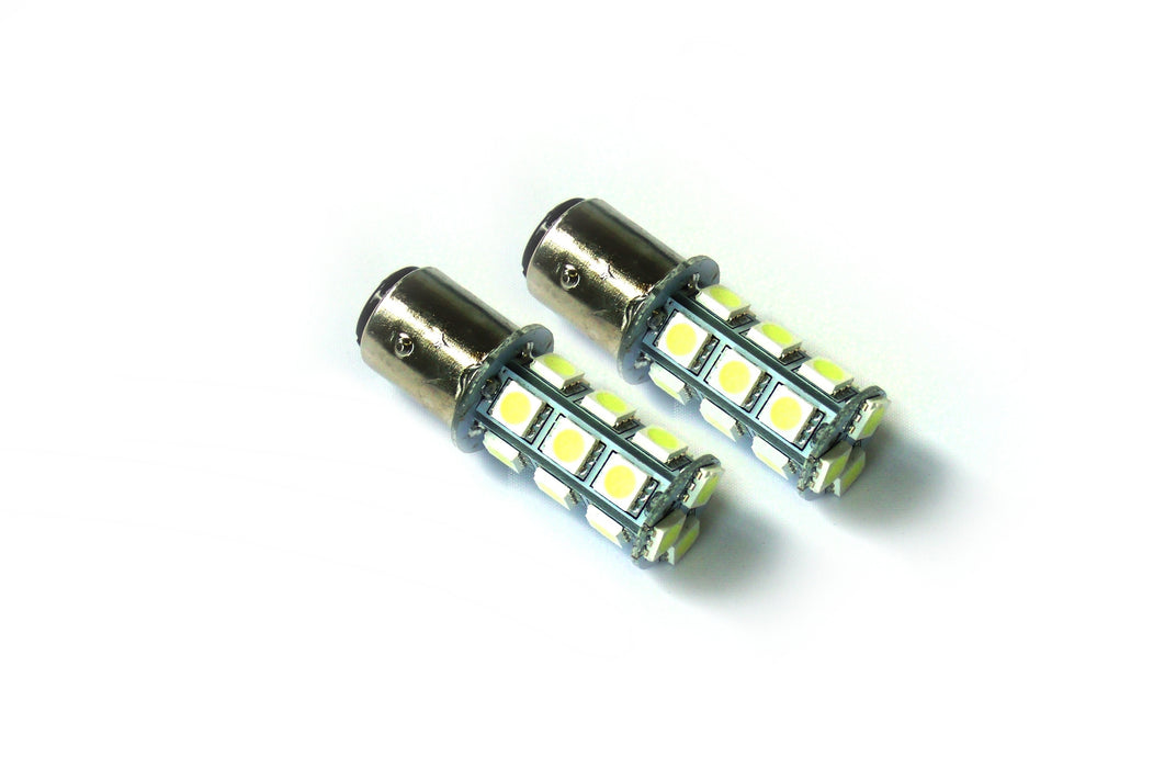 Blue - 1157  5050 LED Automotive Bulb Replacements - (Pair)
