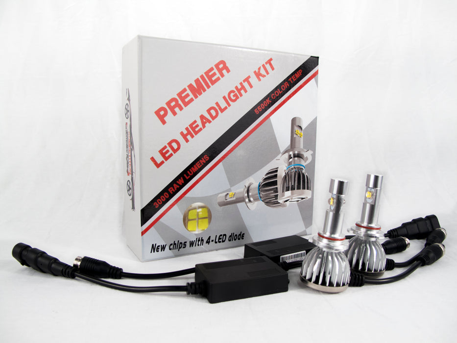 PREMIER 9004-3 HI/LO 5500K TRUE LED Headlight Kit