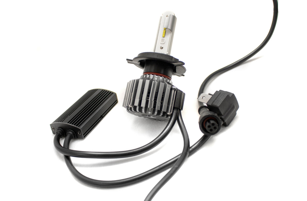 NEW - V2 9005 Demon Eye LED Headlight Conversion Kits - Dual Function Kit with driving and accent functions