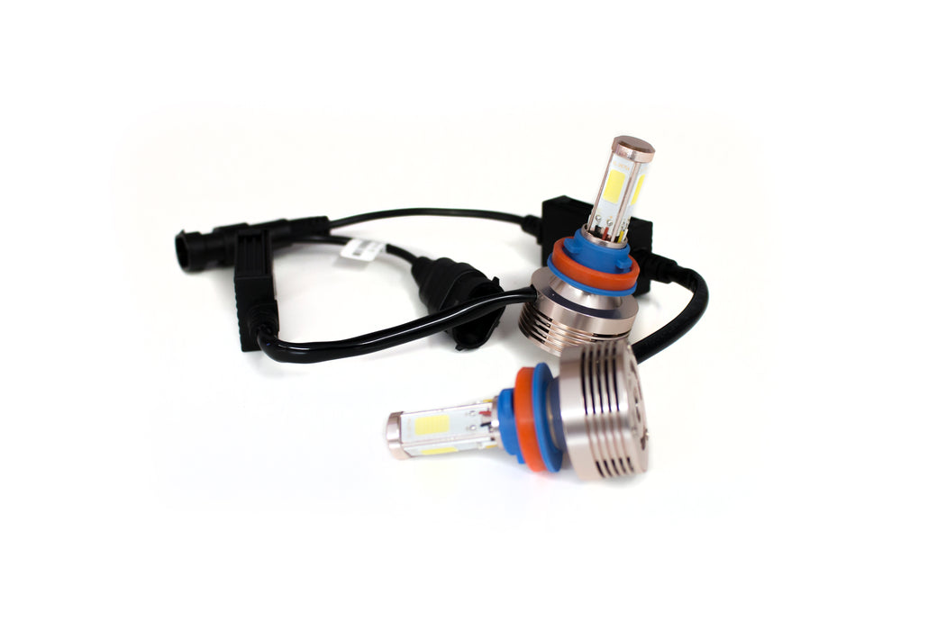 4-Sided Plug-N-Play LED Headlight Kit - 2,500 LUX  (6,000 Lumens) w/ OEM Kelvin  Color