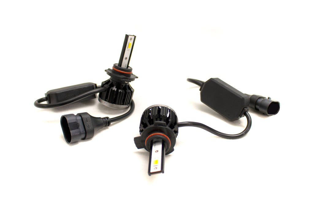 9012  TRIO-GOLD Series 3K 5K and 6K Switchback LED conversion MICRO-FITMENT kit 2200-4000 LUX