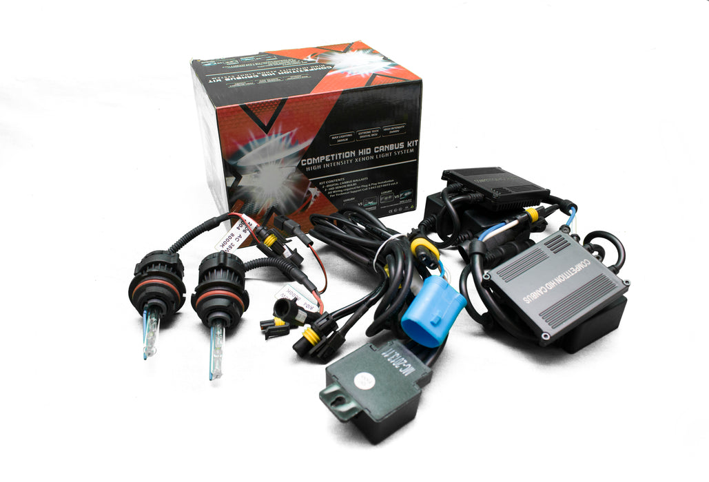 9004-3 Bixenon CANBUS HID Kit Competition Crusher Series
