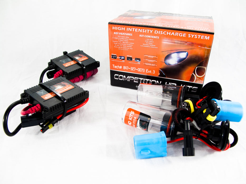 9004-1 SLIM HID Kit Competition Crusher Series