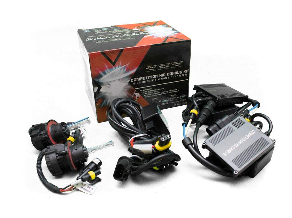 H13-3 Bixenon CANBUS HID Kit Competition Crusher Series