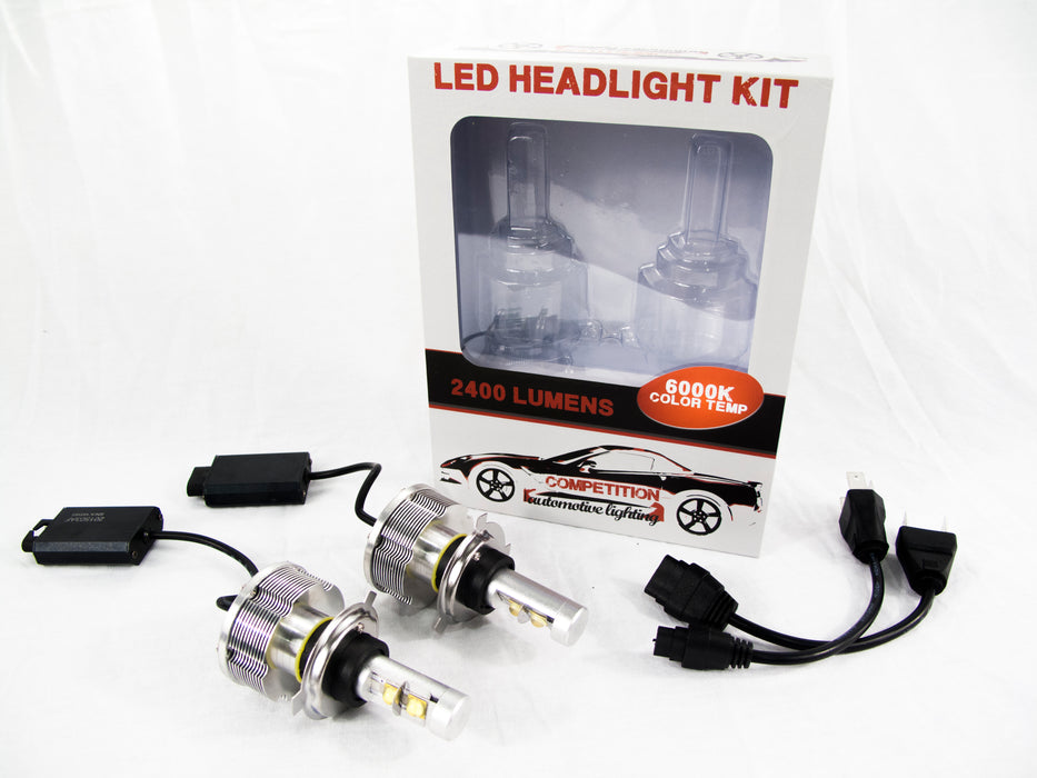 H4 LED Headlight Kit Competition Crusher Series