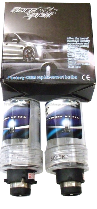 D4 5K Premium OEM Factory HID Replacement Bulbs (Pair)