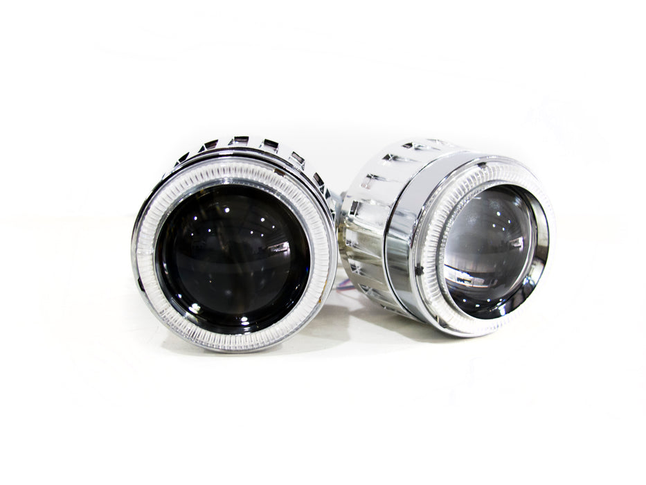 Gen 5 Bi-Xenon Projector Lens Retrofit Kit w/ Illuminated Halo