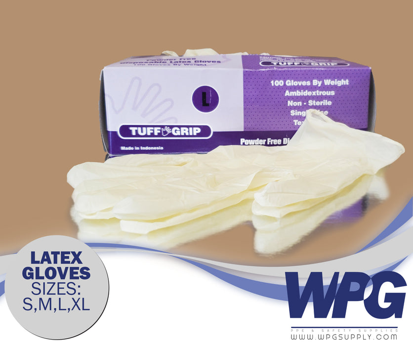 Box of X-Large Latex Safety Gloves Top Buy 100 Per Box (50) Pairs