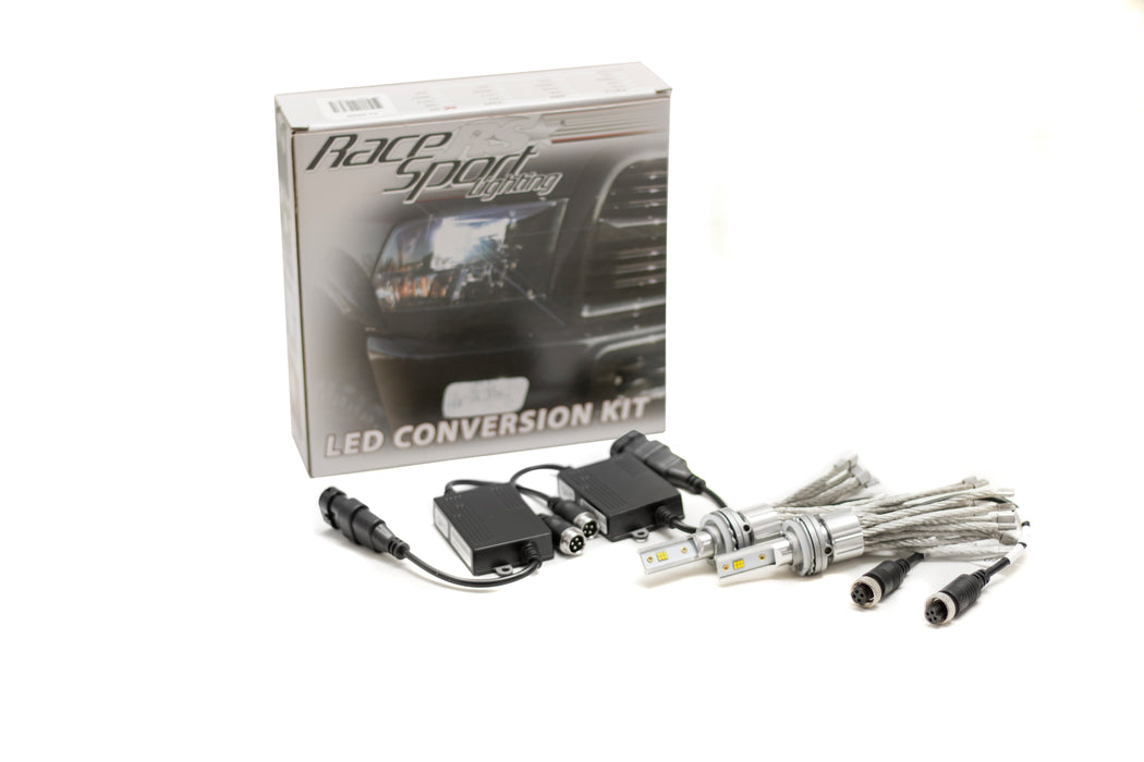 H11 GEN4 LED Headlight Conversion Kit with 360 clock-able base, Focus Optics and Medusa Style Copper heat sinks - Lifetime Warranty and Patented