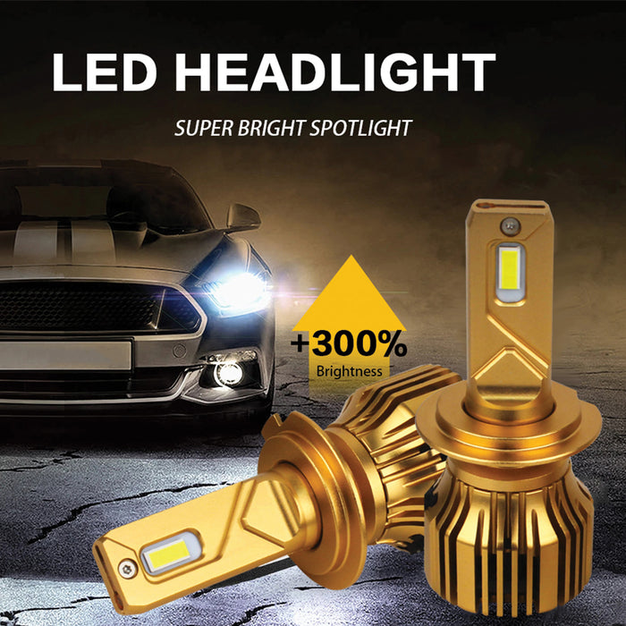 H13 16000-Lumen LED Offroad Headlight Conversion CANBUS Kit: NOVA-LUMEN Series Ultimate Off-Road Lighting Solution for Enthusiasts
