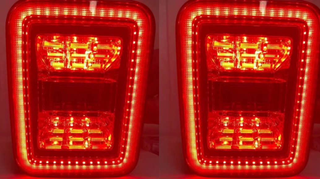 2019+ Jeep JT Gladiator Smoked Tail Light LED Premium Upgrade Lighting System Race Sport Lighting