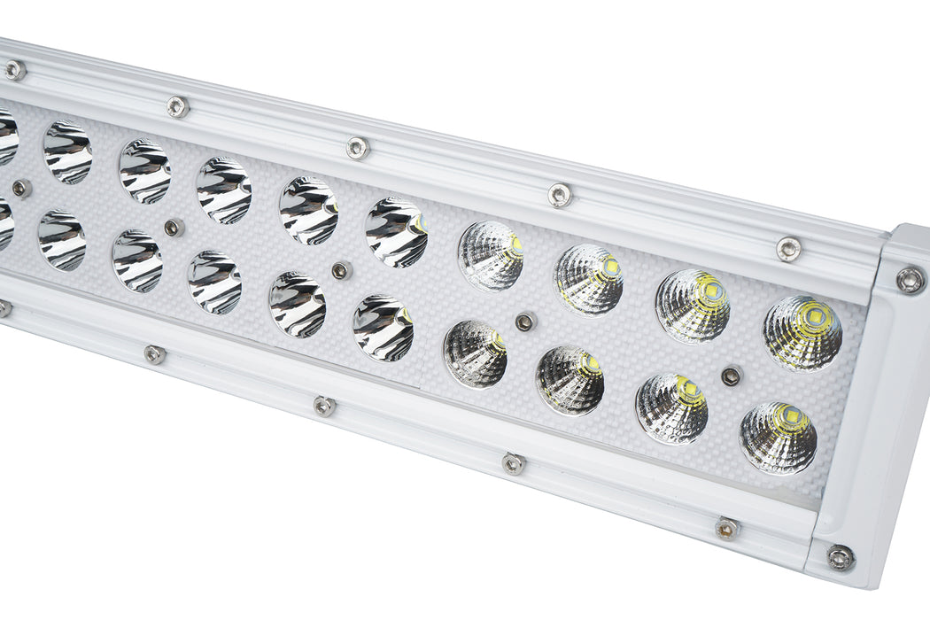 22.25 inch Marine Grade Dual Row Straight Light Bar with 120-Watt 40 x 3W High Intensity LEDs