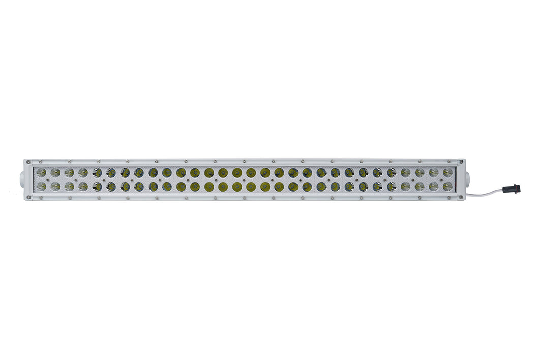 New - 32.25inch Marine Grade Dual Row Straight Light Bar with 180-Watt 60 x 3W High Intensity  LEDs