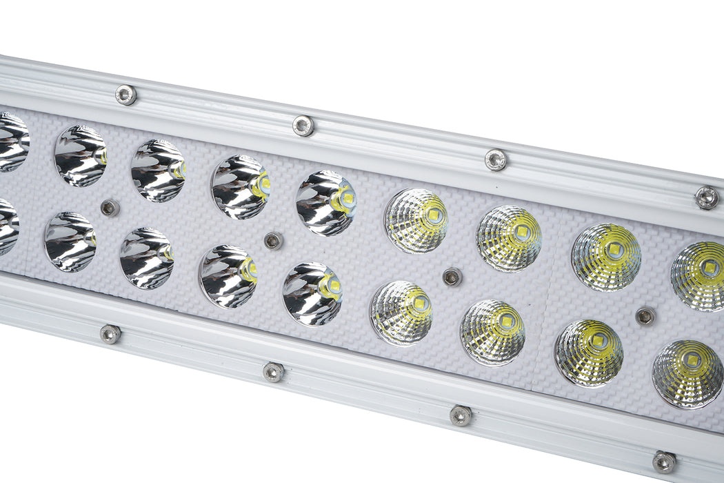 50.25inch Marine Grade Dual Row Straight Light Bar with 288-Watt 96 x 3W High Intensity  LEDs