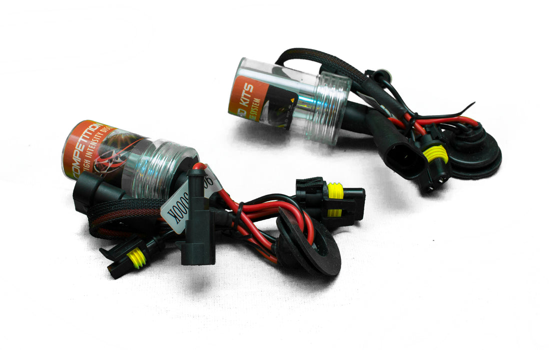 NEW - 9005 HID Extra Replacement Bulbs for Competition HID Kits (Pair)