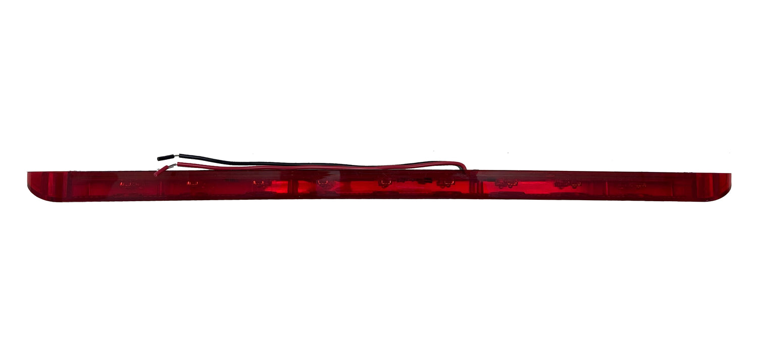 17in Screw Mount High-Powered 9-LED Tail/Brake Light (RED Outer Lens with RED LED Diodes)