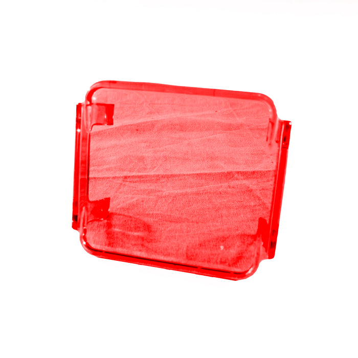 Translucent 3x3in Protective Spotlight Cover (Red)