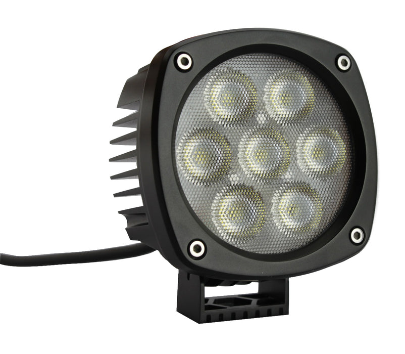 4.3 inch 5,000lm Professional Grade HD Series Round WHITE  LED Spot Light Race Sport Lighting