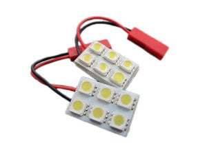 6 Chip 5050 LED Dome Panel (Red) (Individual)