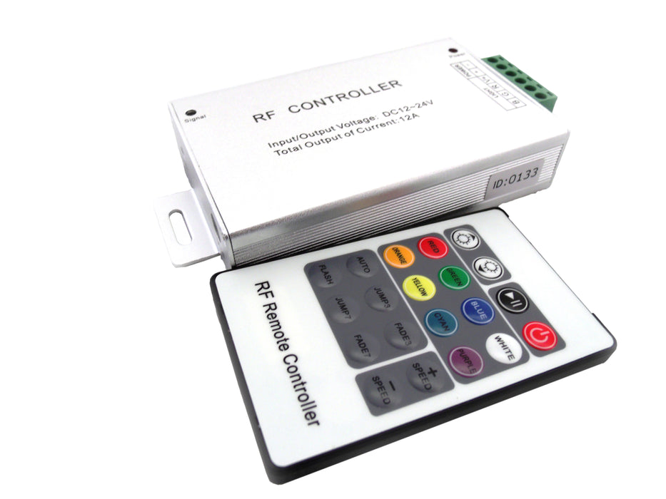 RGB Multi-Color LED 20-Key RF Controller