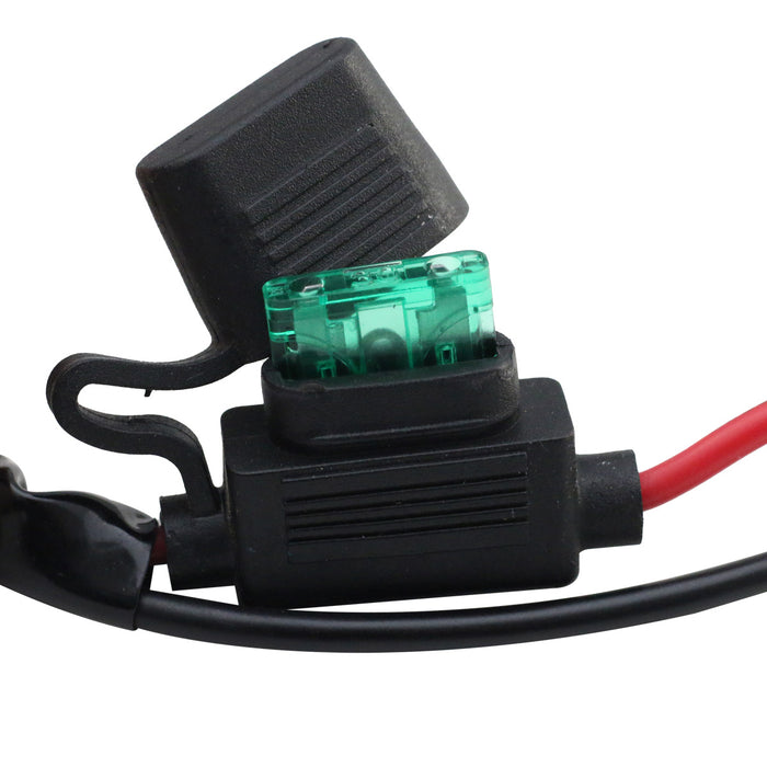 Universal LED Light Bar Wire Harness w/ Switch w/ heavier gauge for 40-50in Light Bars - 1 output