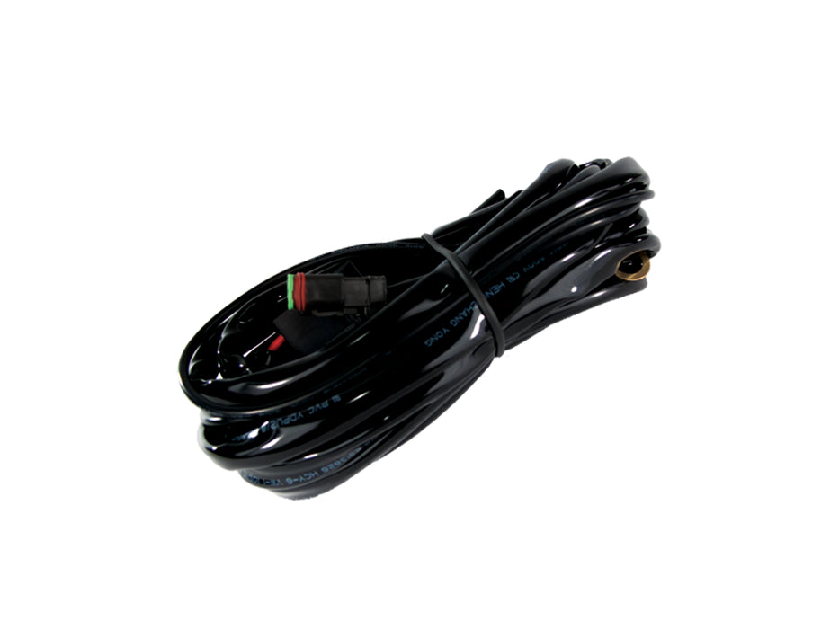 Universal LED Light Bar Wire Harness w/ Switch w/ heavier gauge for 40-50in Light Bars - 1 output