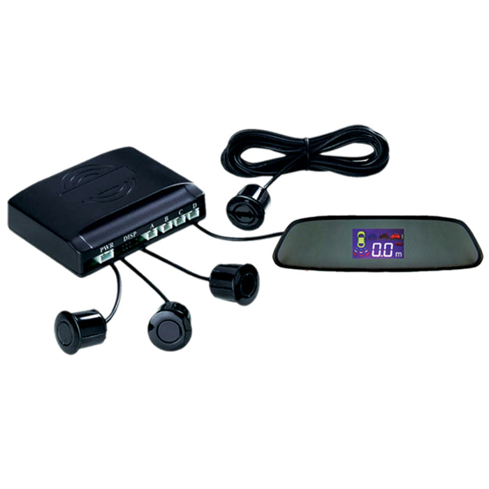 Discontinued - 4 Sensor LCD Display Parking System (Wireless)