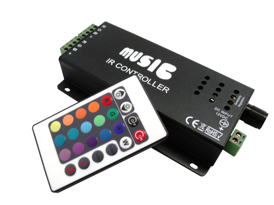 120W Sound Activated LED Controller