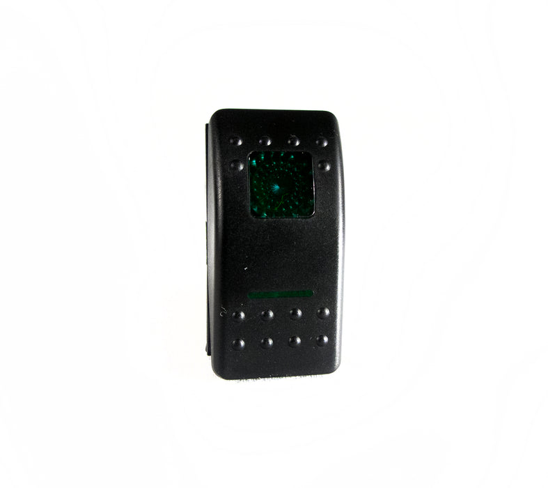 LED Rocker 12V Switch (Green)