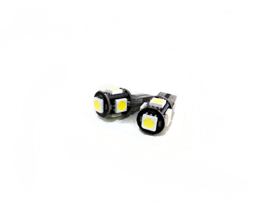 T10 5050 CANBUS LED (Amber) (Pair)