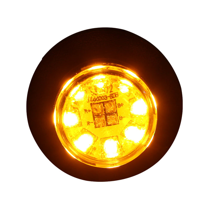 Professional Grade Stealth LED 19 Pattern Strobe Light Head (Amber) Sold Individually