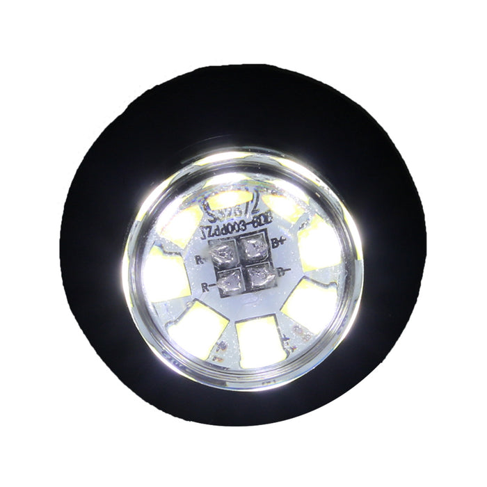 Professional Grade Stealth LED 19 Pattern Strobe Light Head (White) Sold Individually