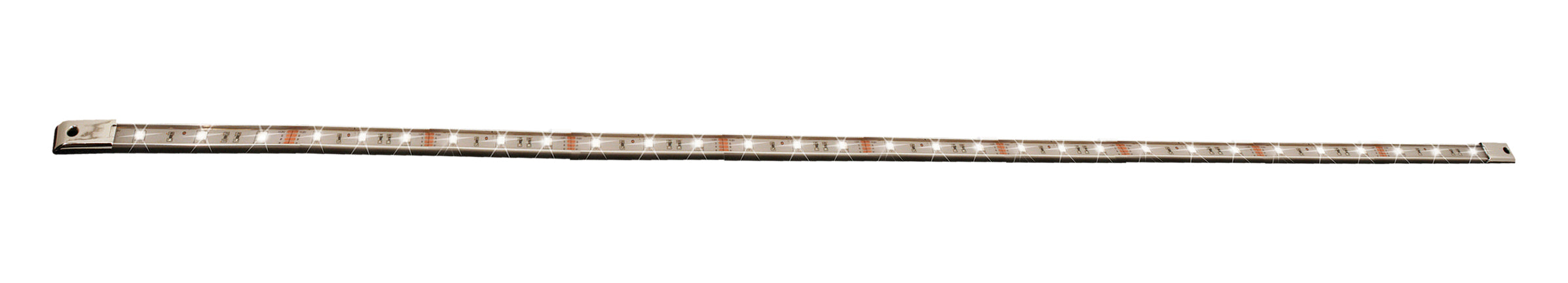 48 inch White LED Ultra Bright Accent Weatherproof Light Bar Strip with Aluminum Mounting Channel Ultra Series - USA Made Race Sport Lighting