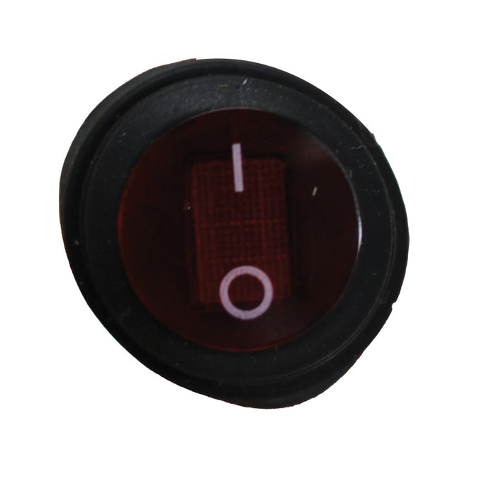 Waterproof LED Rocker 12V /12A Switch (Red)