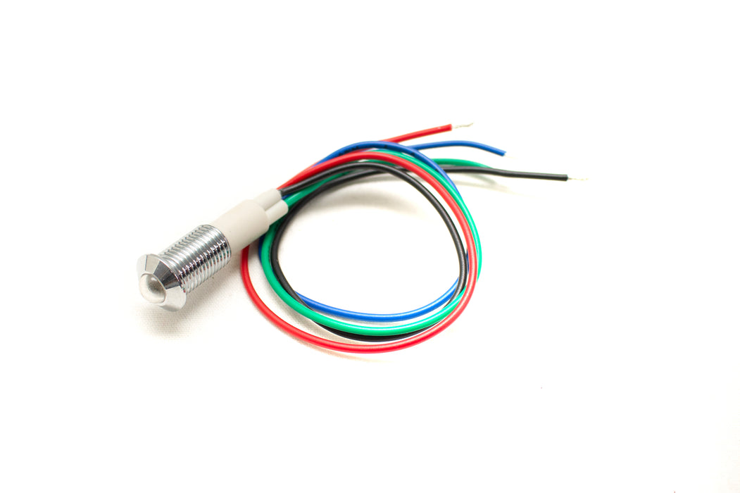 While Supplies Last - 10mm Flush Mount LED MICRO RGB Multicolor Light with common anode wiring