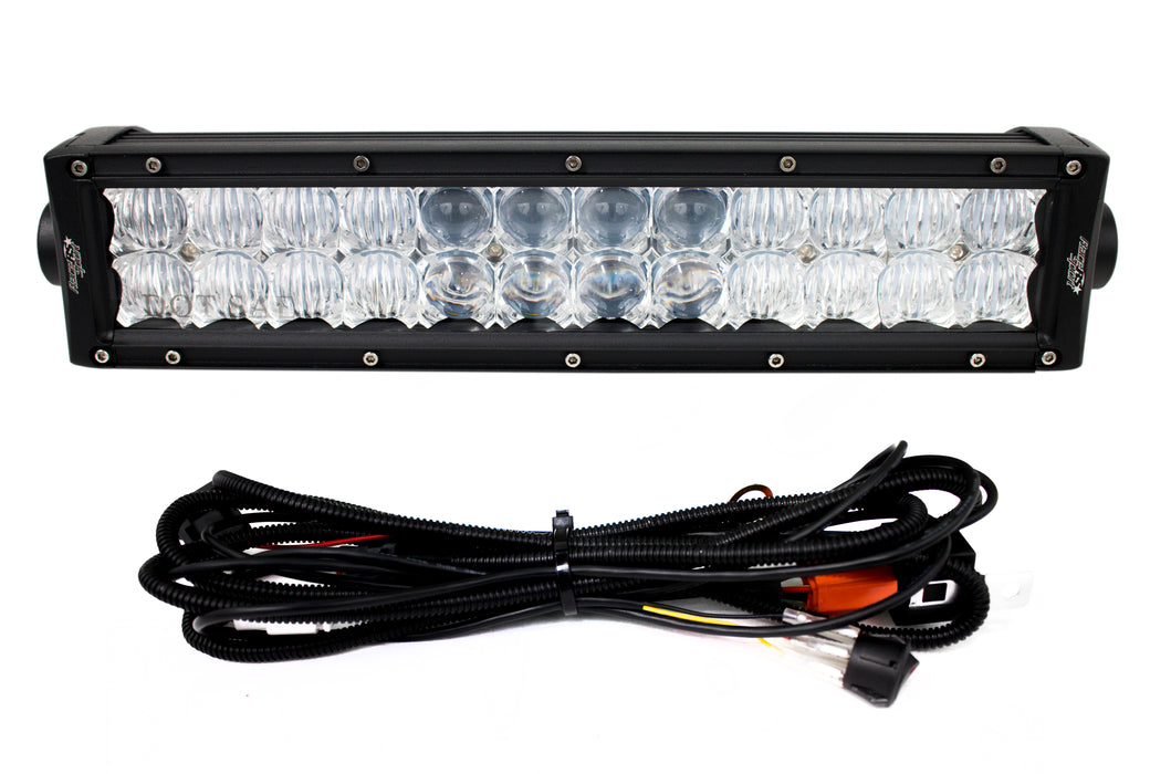 Roadrunner Series 12.5” 72W SAE/DOT/EMARK Approved LED Light Bar w/  Harness