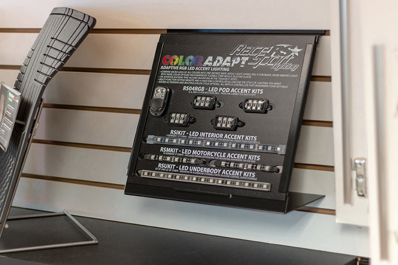 ColorADAPT RGB Professional 5-Axis Counter or Slat Wall Retail Display - Powered