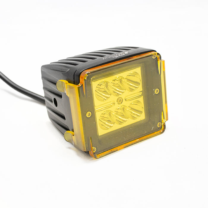 Street Series 3x4in 24W 6-LED Cube Spot Light w/ Optional Amber Cover