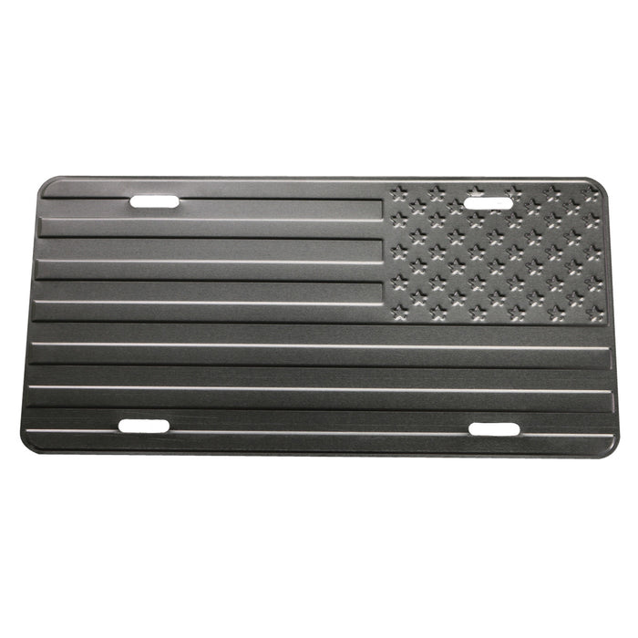 Red, White and Blue American Flag Front License Plate Limited Edition Race Sport Lighting