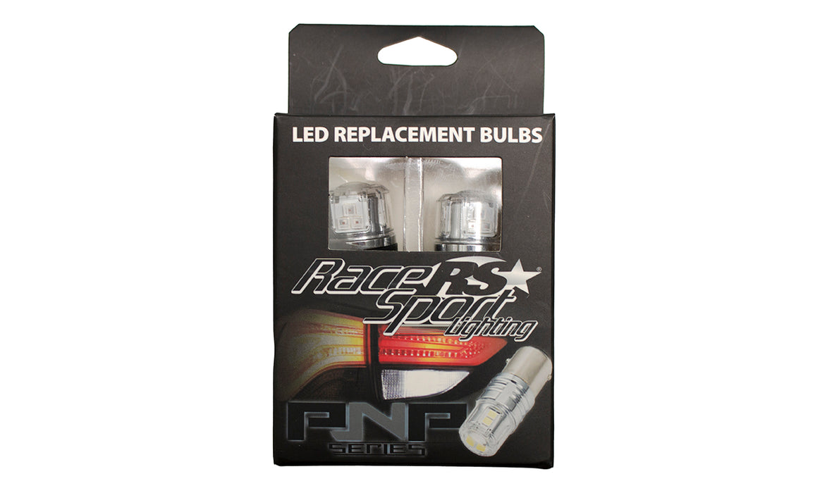 BA9S OEM size LED Replacement Bulbs with New 3030 diode technology and corrosion proof cover - AMBER LED PNP Series