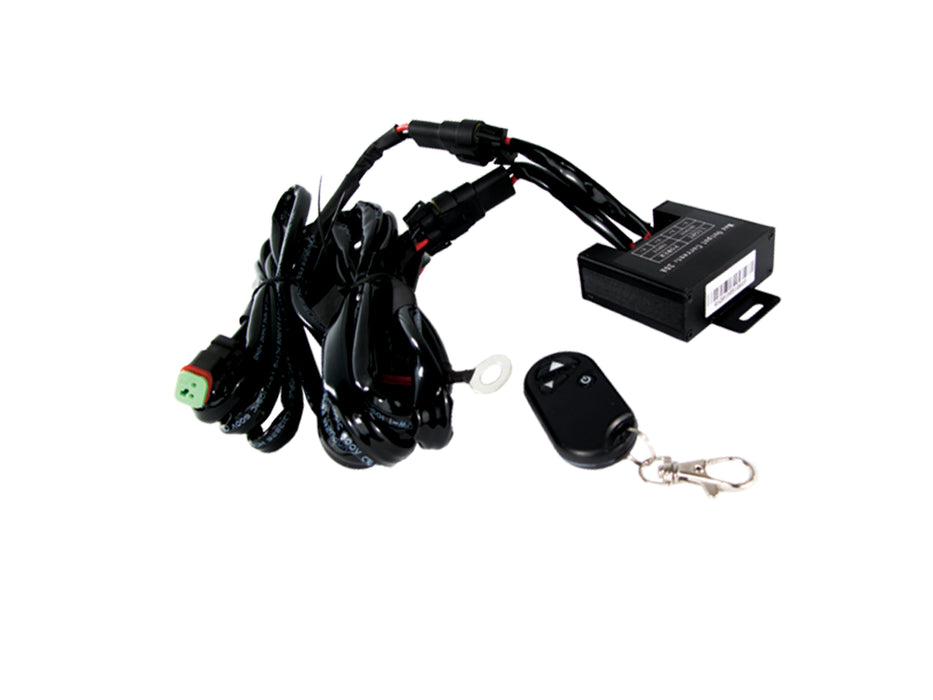 Remote Control Kit for Light Bar or LED Work Light (Rated for Spots or Smaller Bars)