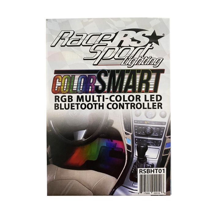 Bluetooth RGB Multi-Color Controller w/ 3-CMOS Output 12-24Vs 6-Amps per Channel