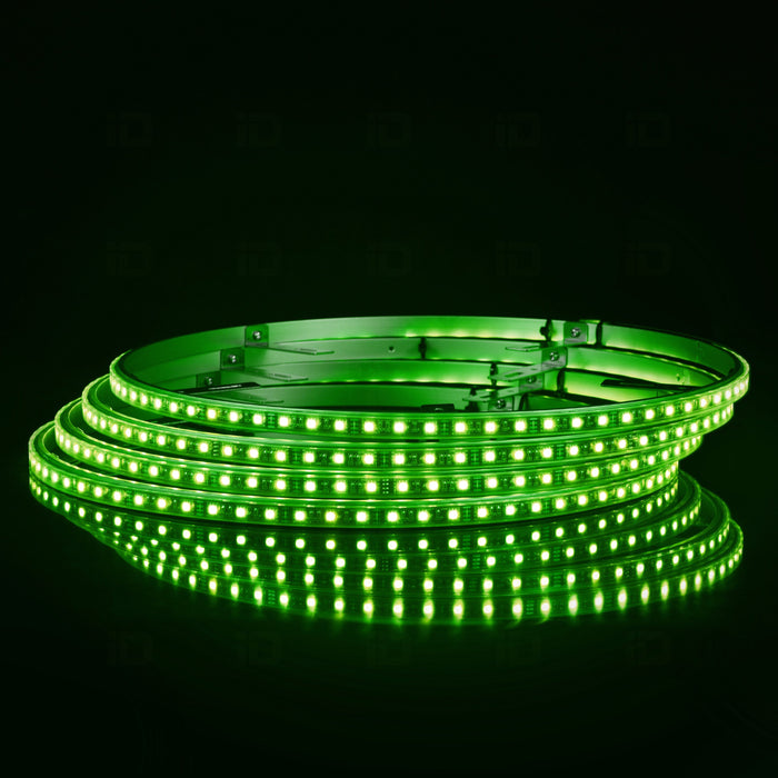 ColorSMART Bluetooth Controlled 15.5inch LED Wheel Light Double Side Strips for 2x output with Turn and Brake