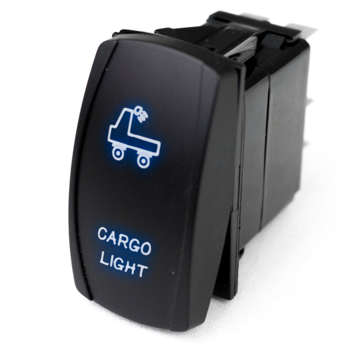 LED Rocker Switch w/ Blue LED Radiance (Cargo Light)