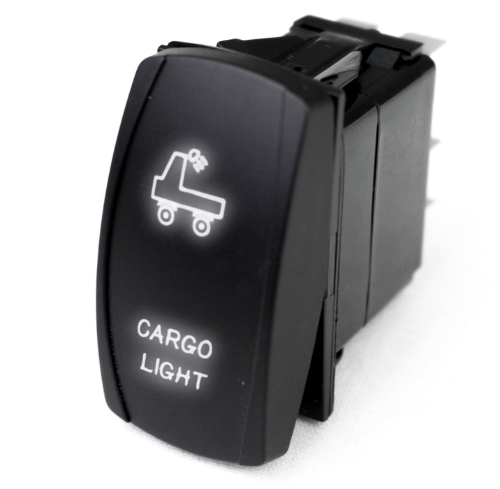 LED Rocker Switch w/ White LED Radiance (Cargo Light)
