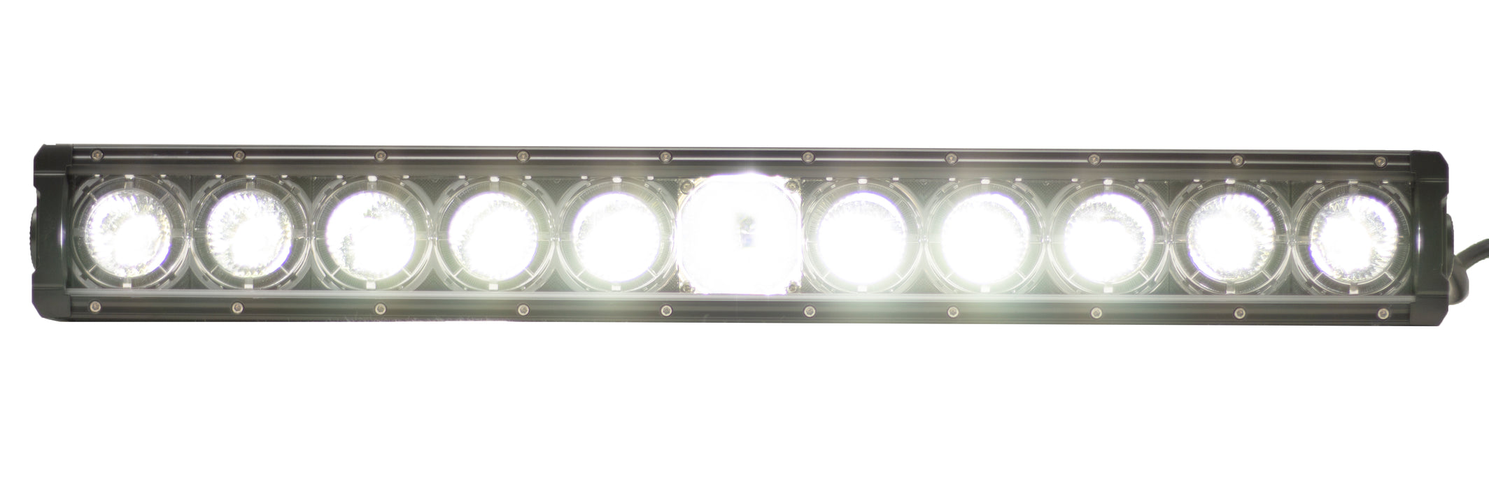 NEXTGEN- 22in LL Series LED & LASER Single Row High Performance Light Bar with 10-Watt Large Mouth Optical Diodes