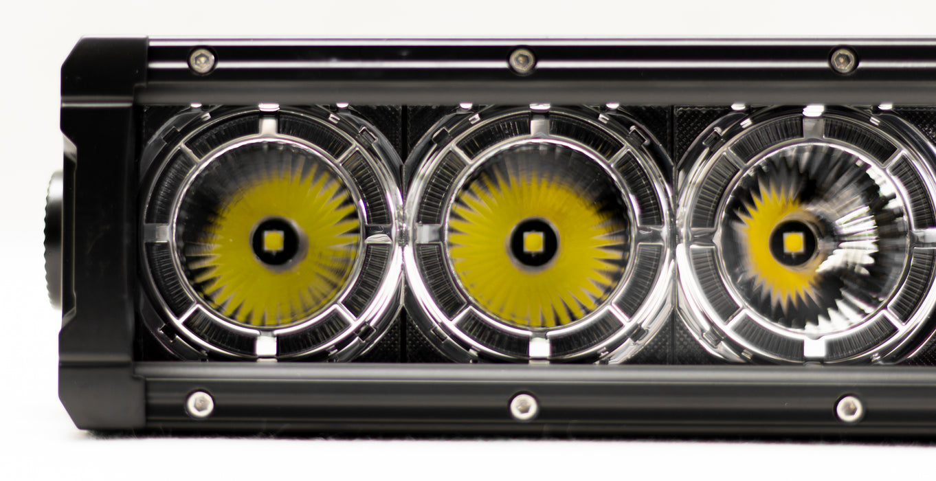 NEXTGEN- 22in LL Series LED & LASER Single Row High Performance Light Bar with 10-Watt Large Mouth Optical Diodes