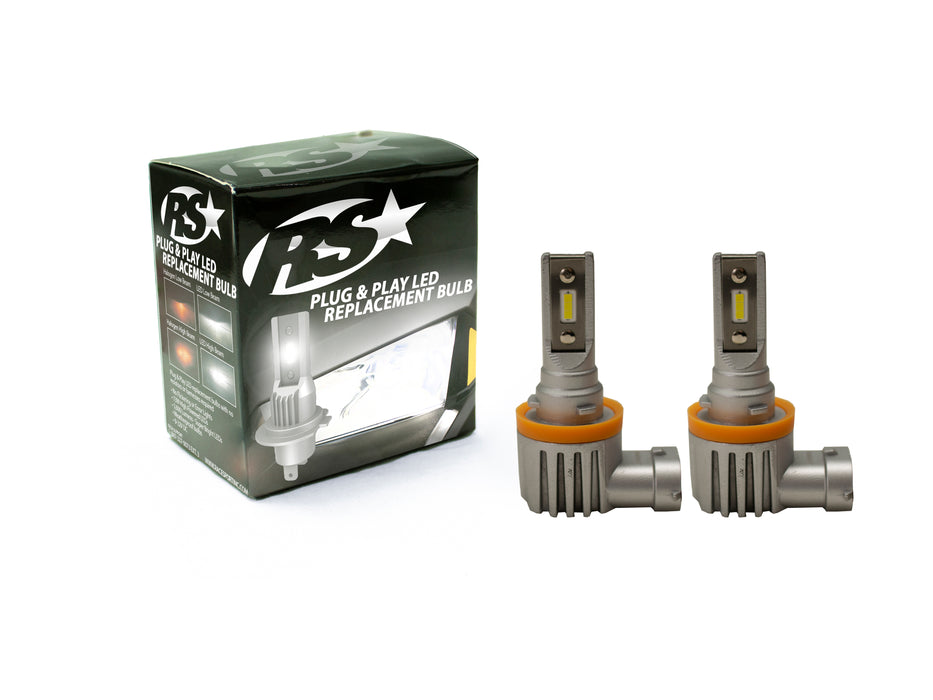 H9 PNP Series Plug N Play Super LUX LED OEM Replacement Bulb Kit