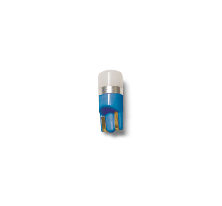 BLUE - Race Sport® T10 194 short bulb with Diffused Dome Cover - Covered diode technology